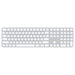 Refurbished Apple Magic Keyboard with Numeric Keypad and Touch ID (Lightning) - Silver - Macfixit Australia