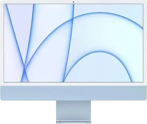 Refurbished iMac (24 - inch, M1, 2021, Two ports) - 8C CPU, 7C GPU, 8GB, 256GB SSD Storage - Blue - Macfixit Australia