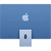 Refurbished iMac (24 - inch, M4, 2024, Four ports) - 10C CPU, 10C GPU, 16GB RAM, 256GB Storage - Blue - Macfixit Australia