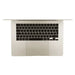 Refurbished MacBook Air (15 - inch, M3, 2024) - 8C CPU, 10C GPU, 24GB RAM, 512GB SSD Storage - Starlight | Battery: 100% - Macfixit Australia