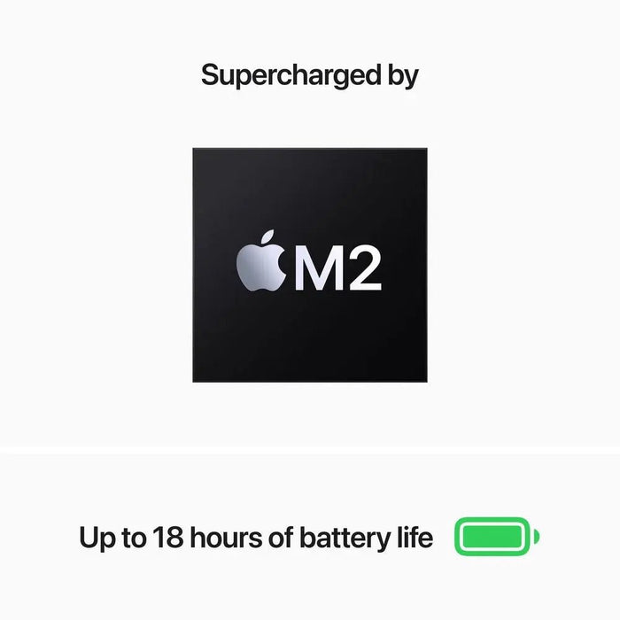 Refurbished MacBook Air (M2, 2022) - 8C CPU, 8C GPU, 8GB RAM, 256GB SSD - Space Gray - Macfixit Australia