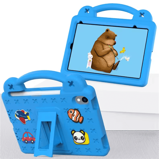 Rugged Kids EVA Case with Handle, Stand & Doll Charms – for iPad 10.9" (10th/11th Gen), iPad Air 11" (4/5/6 Gen) & iPad Pro 11" - Macfixit Australia