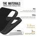 Rugged Shockproof Magsafe Cover Case for iPhone 16e - Black - Macfixit Australia