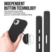 Rugged Shockproof Magsafe Cover Case for iPhone 16e - Black - Macfixit Australia