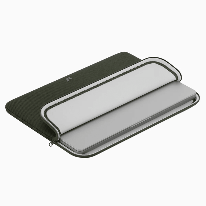 Rushfaster 16" Zippered Laptop Sleeve - Green - Macfixit Australia