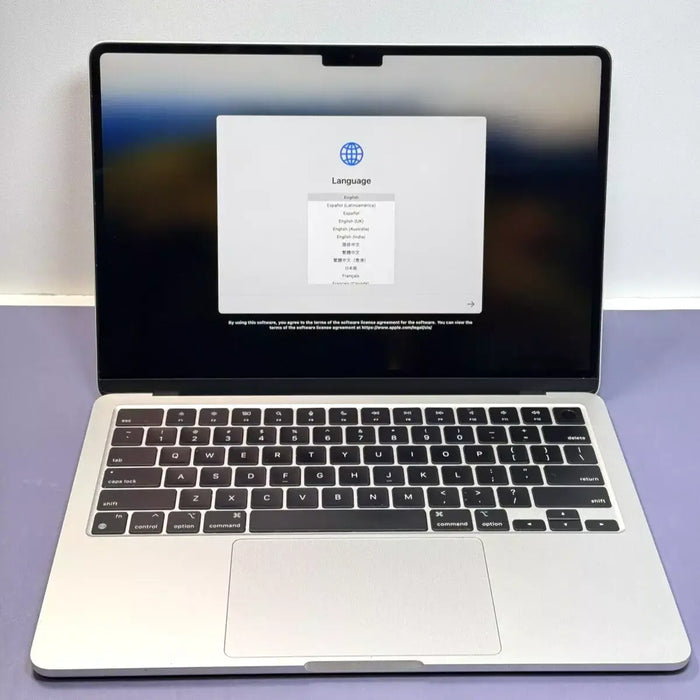 Refurbished MacBook Air M2 13” - 8GB/256GB - Silver Macfixit Australia