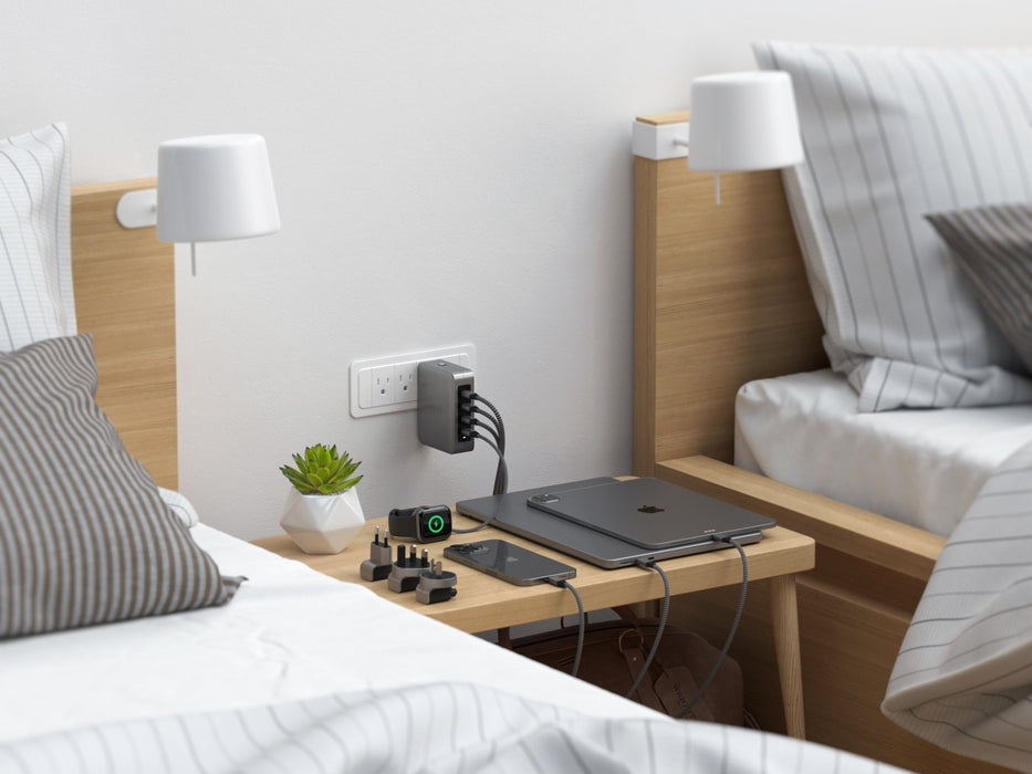 Satechi 145W USB - C 4 - Port GaN Travel Charger - Macfixit Australia