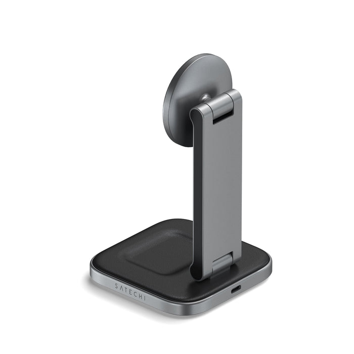 Satechi 2 - in - 1 Foldable Qi2 Wireless Charging Stand - Macfixit Australia