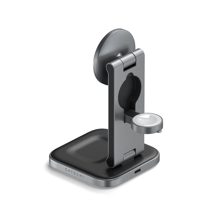 Satechi 3 - in - 1 Foldable Qi2 Wireless Charging Stand - Macfixit Australia