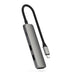 Satechi 4 - In - 1 USB - C Slim Multiport Adapter (Space Grey) - Macfixit Australia