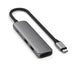Satechi 4 - In - 1 USB - C Slim Multiport Adapter (Space Grey) - Macfixit Australia