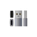 Satechi Aluminium USB - A to USB - C Adapter - Space Grey - Macfixit Australia