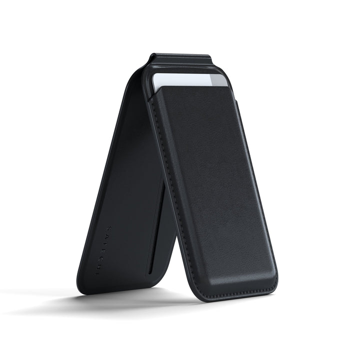 Satechi Magnetic Wallet Stand For iPhone (Black) - Macfixit Australia