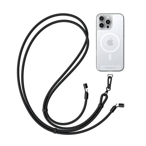 Satechi OntheGo USB - C Lanyard Cable 60W (Black) - Macfixit Australia