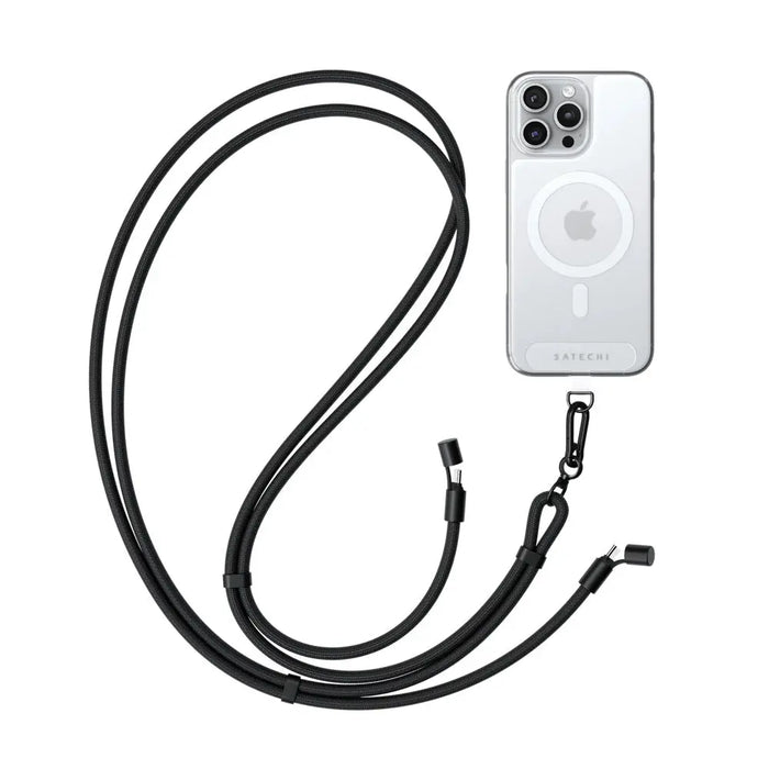 Satechi OntheGo USB - C Lanyard Cable 60W (Black) - Macfixit Australia