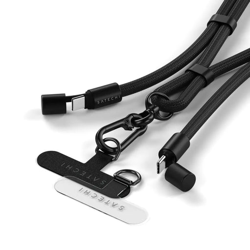 Satechi OntheGo USB - C Lanyard Cable 60W (Black) - Macfixit Australia