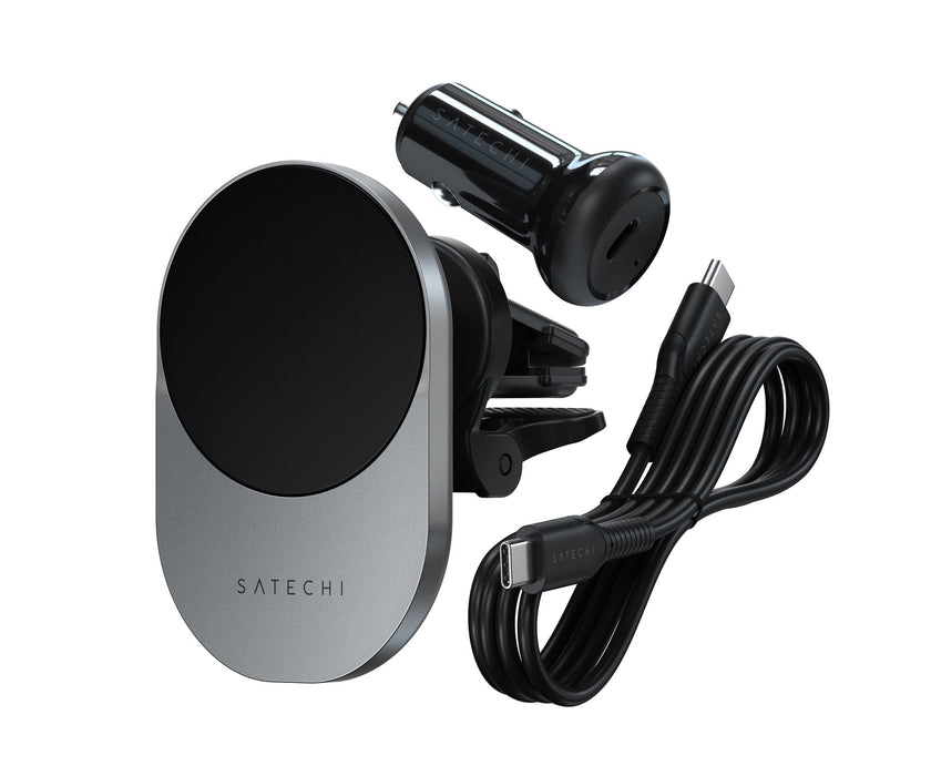 Satechi Qi2 Wireless Car Charger (Space Grey) - Macfixit Australia
