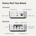 Satechi Thunderbolt 5 CubeDock with SSD Enclosure (Silver) - Macfixit Australia
