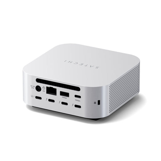 Satechi Thunderbolt 5 CubeDock with SSD Enclosure (Silver) - Macfixit Australia