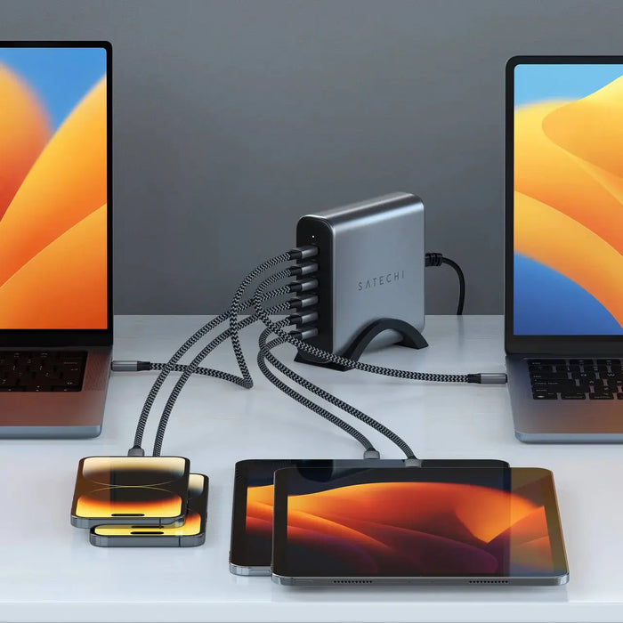 Satechi USB - C 200W USB - C 6 - Port GaN Charger - Macfixit Australia