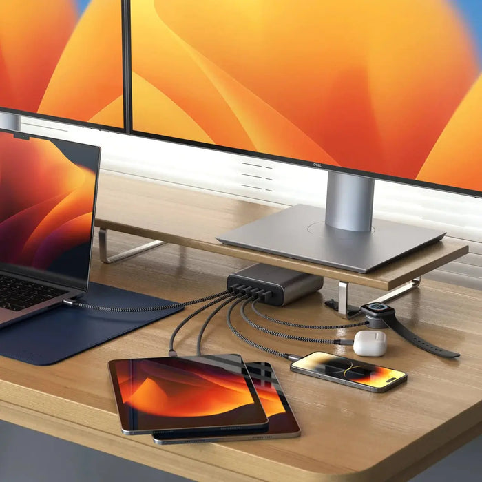 Satechi USB - C 200W USB - C 6 - Port GaN Charger - Macfixit Australia