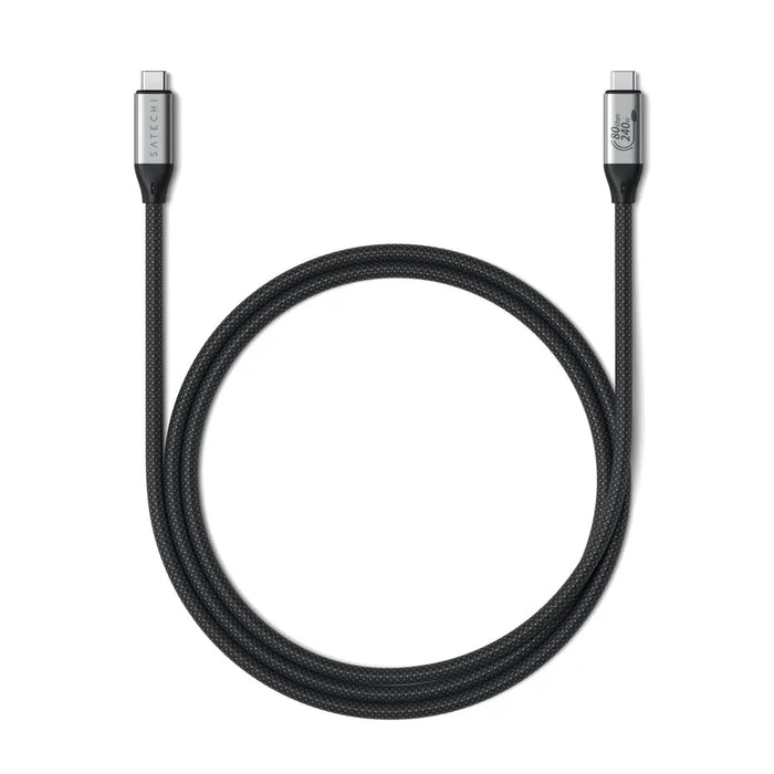 Satechi USB4 Pro Cable 1.2M (Black) - Macfixit Australia