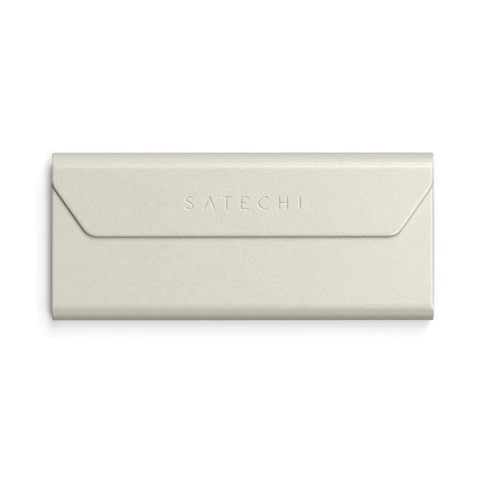 Satechi Vegan - Leather FindAll Glasses Case (Sand) - Macfixit Australia