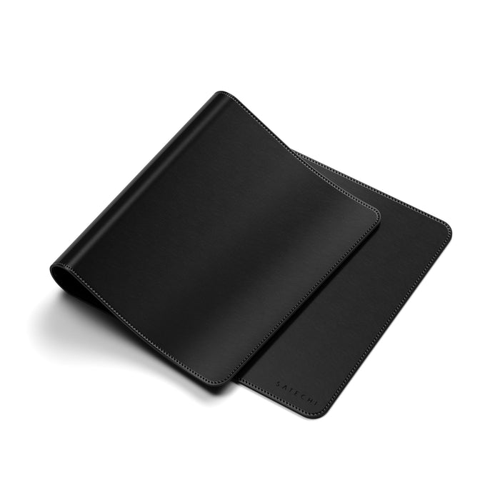 Satechi Vegan - Leather Premium Desk Mat (Black) - Macfixit Australia