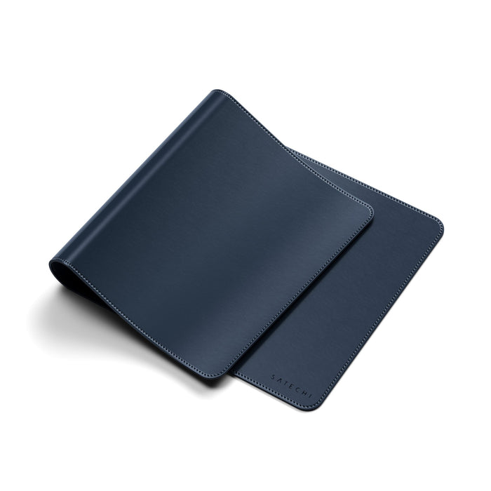 Satechi Vegan - Leather Premium Desk Mat (Navy) - Macfixit Australia
