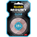 Scotch Permanent Clear Mounting Tape 25.4mm x 1.51m - Macfixit Australia