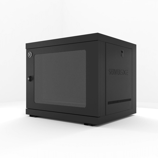 Serveredge 9RU 600mm Wide & 600mm Deep Fully Assembled Wall Mount Server Cabinet - Macfixit Australia