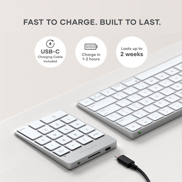 Satechi Slim Wireless Keypad (Silver) Satechi