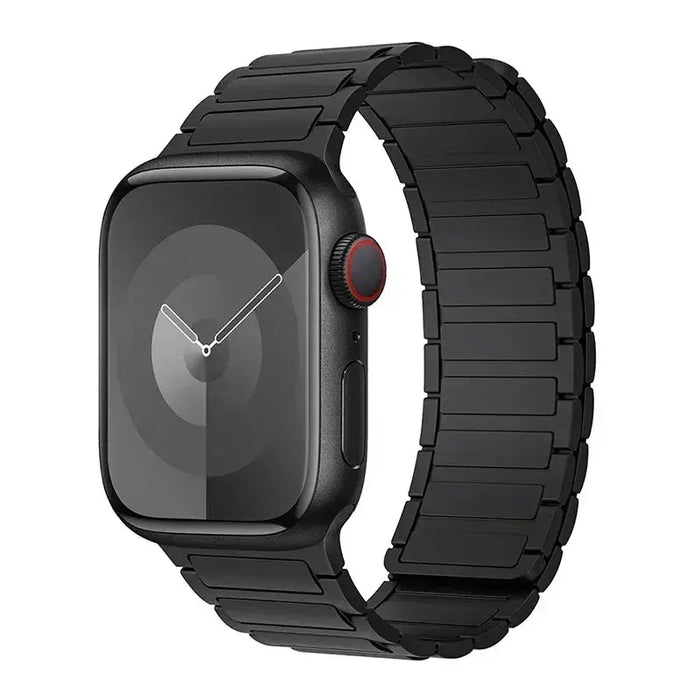 Silicone Magnetic Loop Band - For Apple Watch - Black - Macfixit Australia