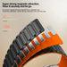 Silicone Magnetic Loop Band - For Apple Watch - Black - Orange - Macfixit Australia