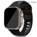 Silicone Sports Band for Apple Watch - Black - Macfixit Australia