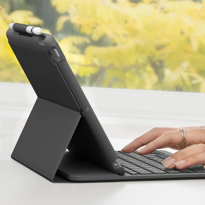 Logitech Slim Folio iPad Keyboard Case — iPad 7th, 8th & 9th Gen [USED, A+ Grade] Logitech