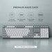 SM3 Slim Mechanical Backlit Bluetooth Keyboard - Dark - Macfixit Australia