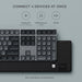SM3 Slim Mechanical Backlit Bluetooth Keyboard - Dark - Macfixit Australia