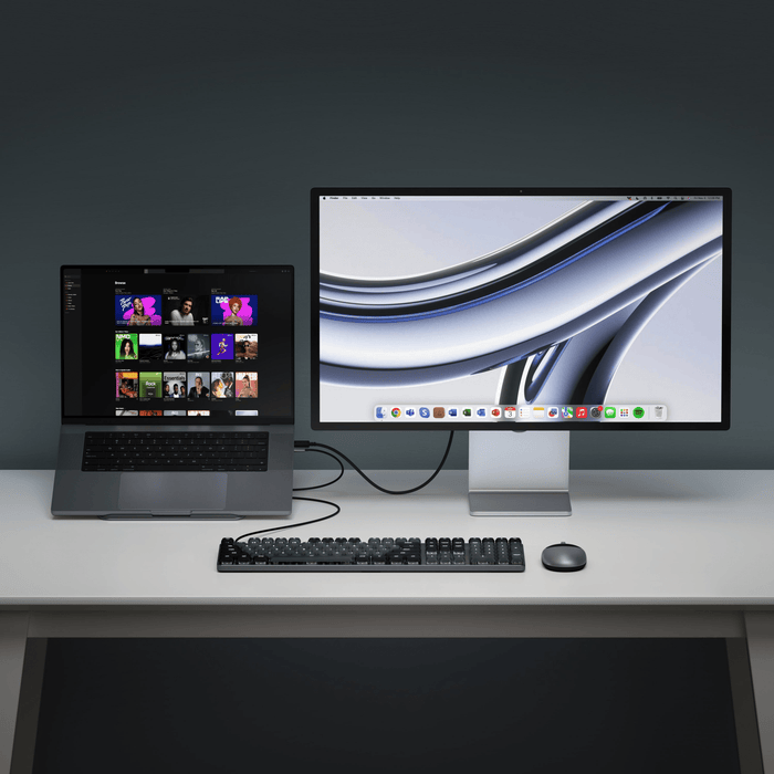 SM3 Slim Mechanical Backlit Bluetooth Keyboard - Dark - Macfixit Australia