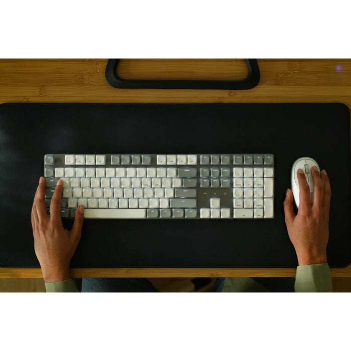 SM3 Slim Mechanical Backlit Bluetooth Keyboard - Light - Macfixit Australia