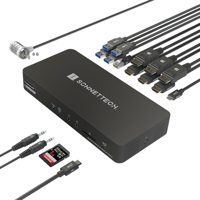 Sonnet Echo 13 Triple 4K Display Dock - Macfixit Australia