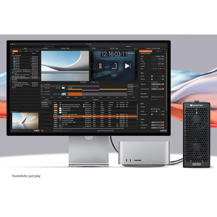 Sonnet Echo II DV T5 Desktop Thunderbolt 5 (2 PCIe slots for pro DV cards) - Macfixit Australia