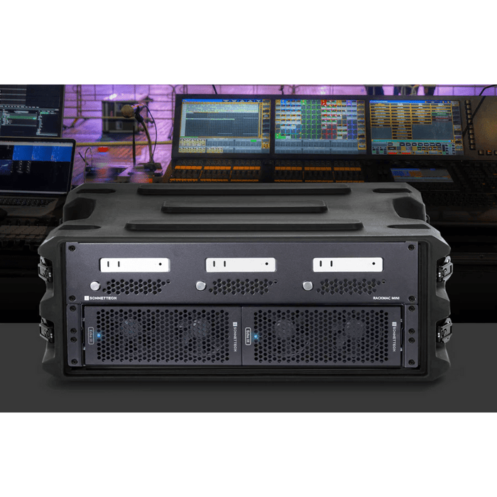 Sonnet RackMac mini (2024+) Enclosure - 2U Rack Kit for 3 Mac Mini - Macfixit Australia