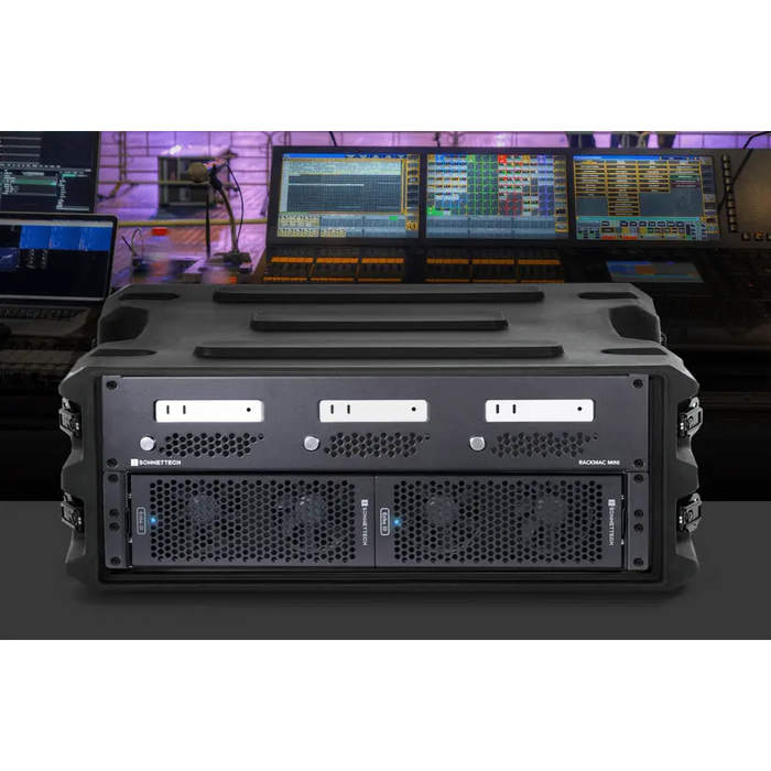 Sonnet Rack Sonnet RackMac mini (2024+) Enclosure - 2U Rack Kit for 3 Mac Mini ...