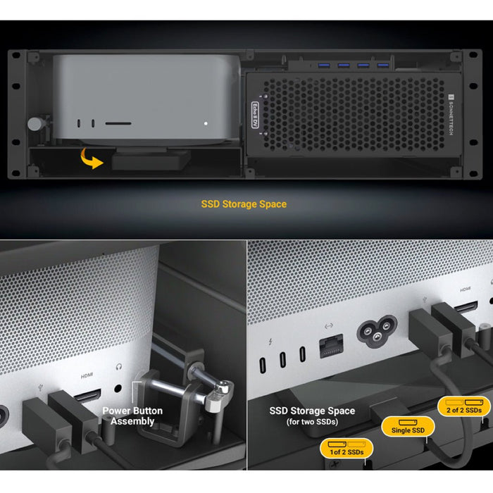 Sonnet xMac Studio/Echo II DV with 2 - slot Echo II DV PCIe Card Expansion Module - Macfixit Australia