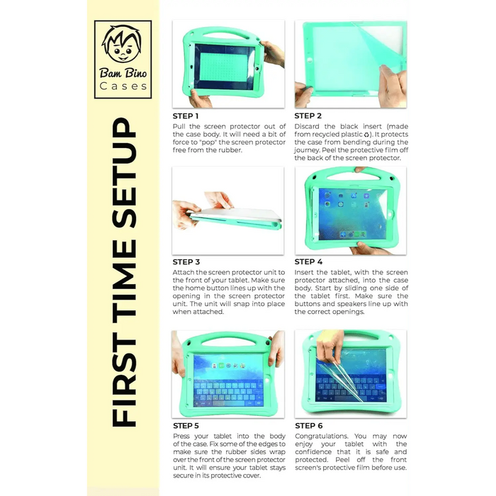 Space Suit Kids Case for iPad 10.2" (9th/8th/7th Gen iPad) - Full - Body Shockproof Cover - Macfixit Australia