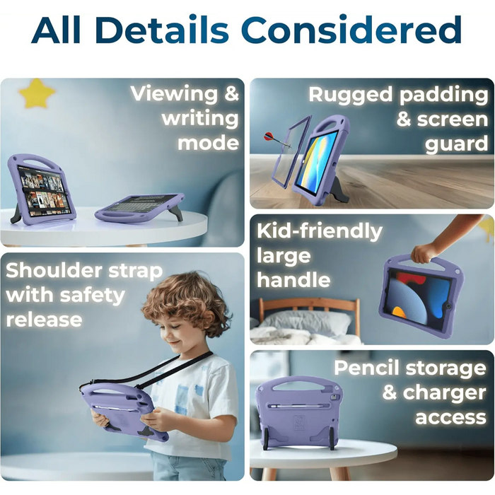 Space Suit Kids Case for iPad 10.2" (9th/8th/7th Gen iPad) - Full - Body Shockproof Cover - Macfixit Australia
