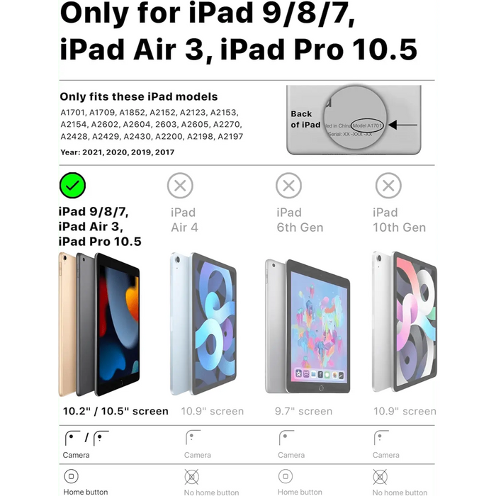 Space Suit Kids Case for iPad 10.2" (9th/8th/7th Gen iPad) - Full - Body Shockproof Cover - Macfixit Australia