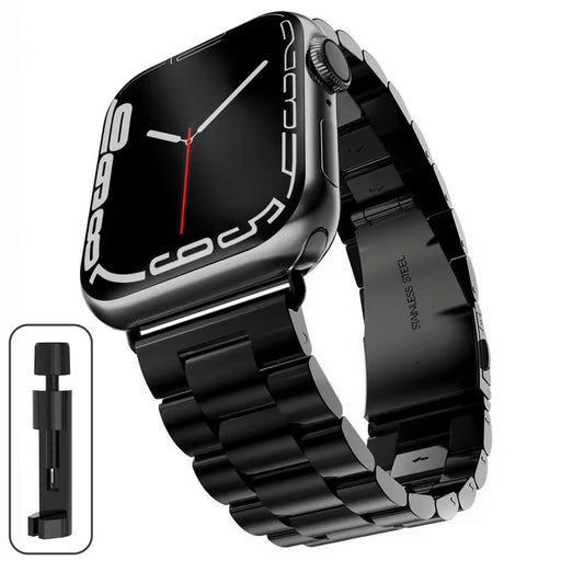 Stainless Steel Band for Apple Watch - Black - Macfixit Australia