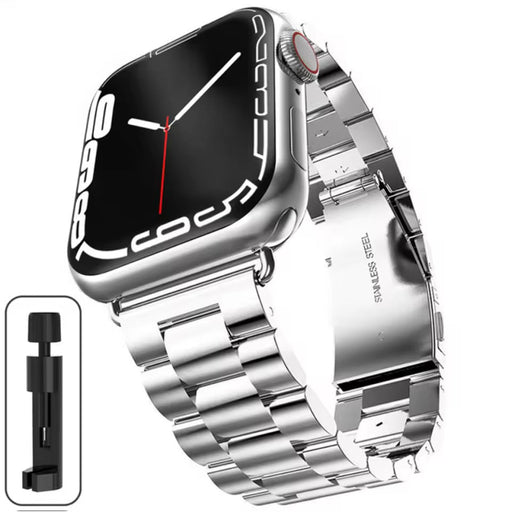 Stainless Steel Band for Apple Watch - Silver - Macfixit Australia
